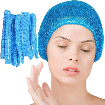 100 Pieces Disposable Hair Nets Food Service Bulk