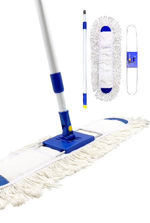 60cm Large Flat Mop Floor Duster, Industrial Mop refill