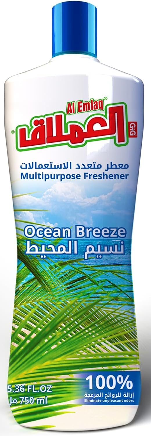 Al Emlaq Perfumed Multi Purpose Blue Sea Ocean breeze 750 Ml